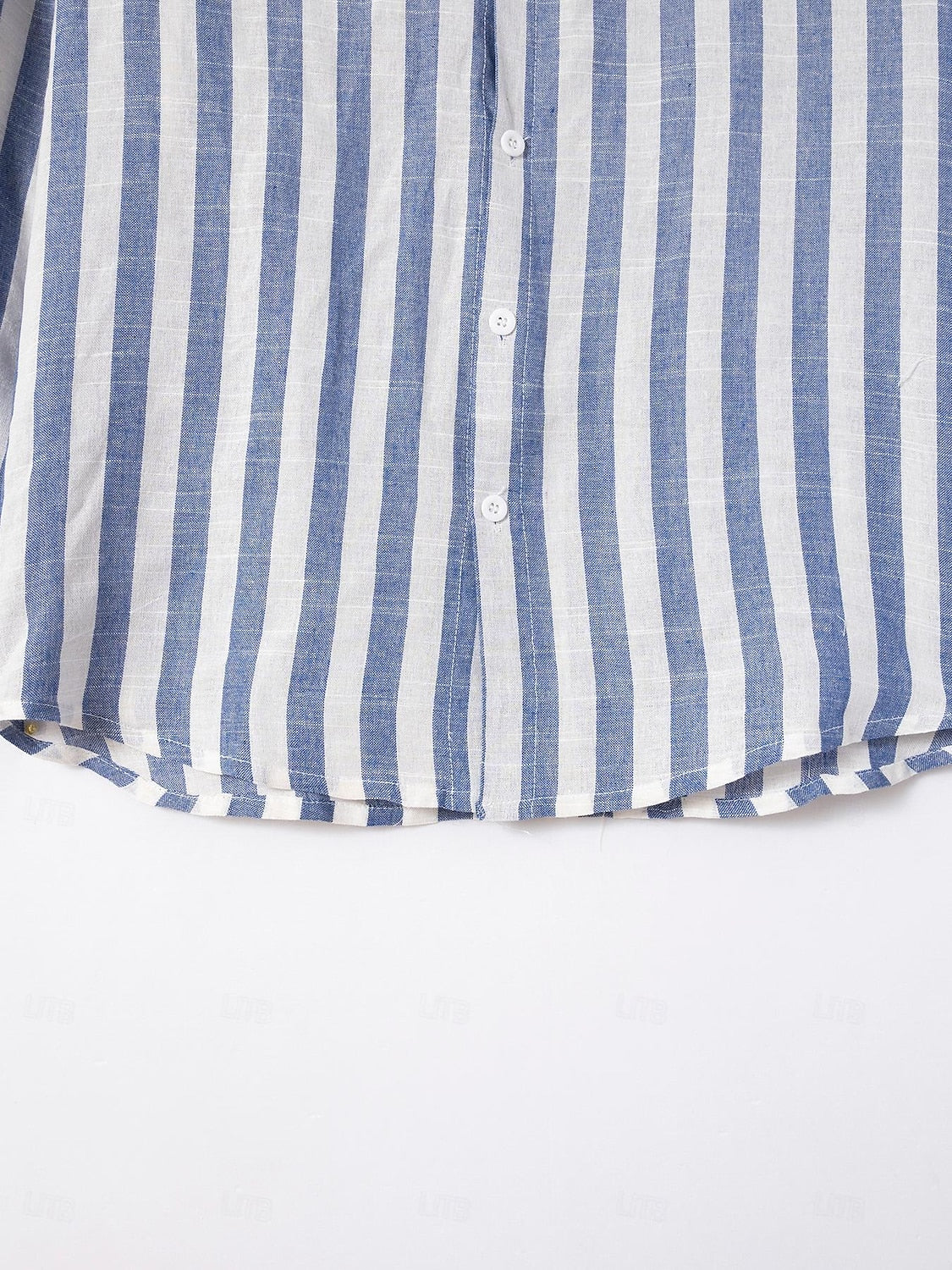 Men's Striped Linen Shirt