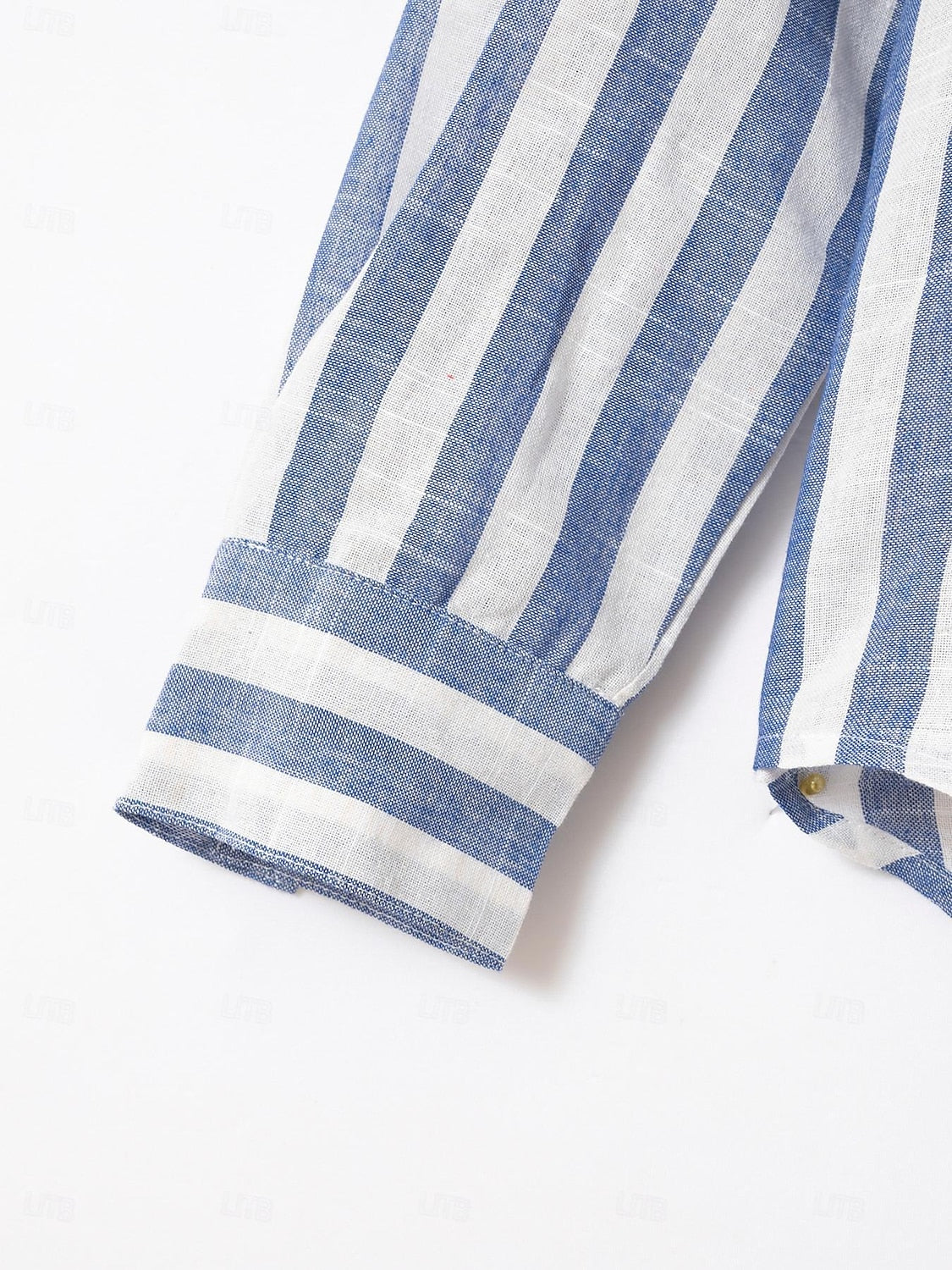 Men's Striped Linen Shirt
