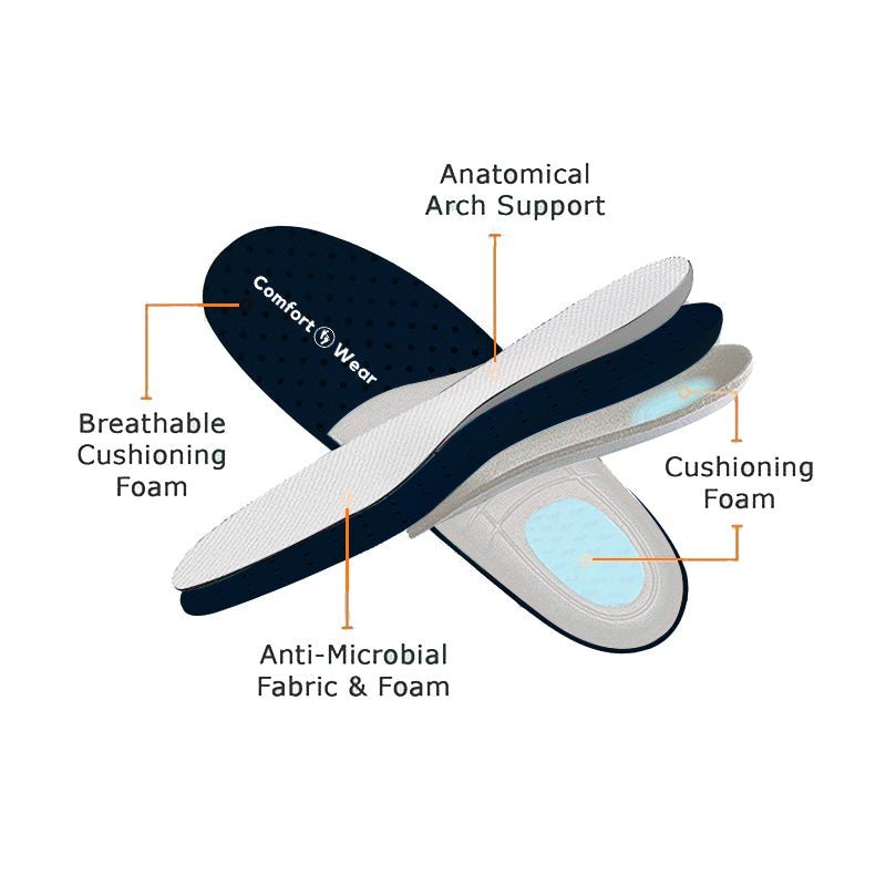 ComfortWear - Ortho Stretch Cushion Shoes-Oliver Arch