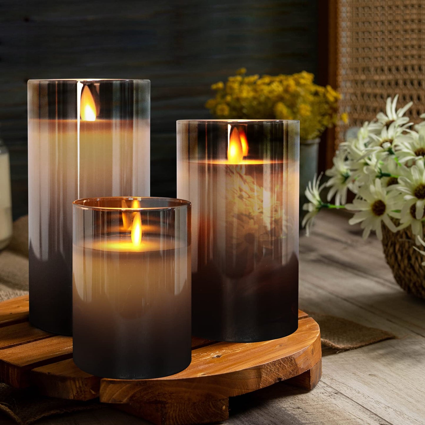 Flameless Candle Set